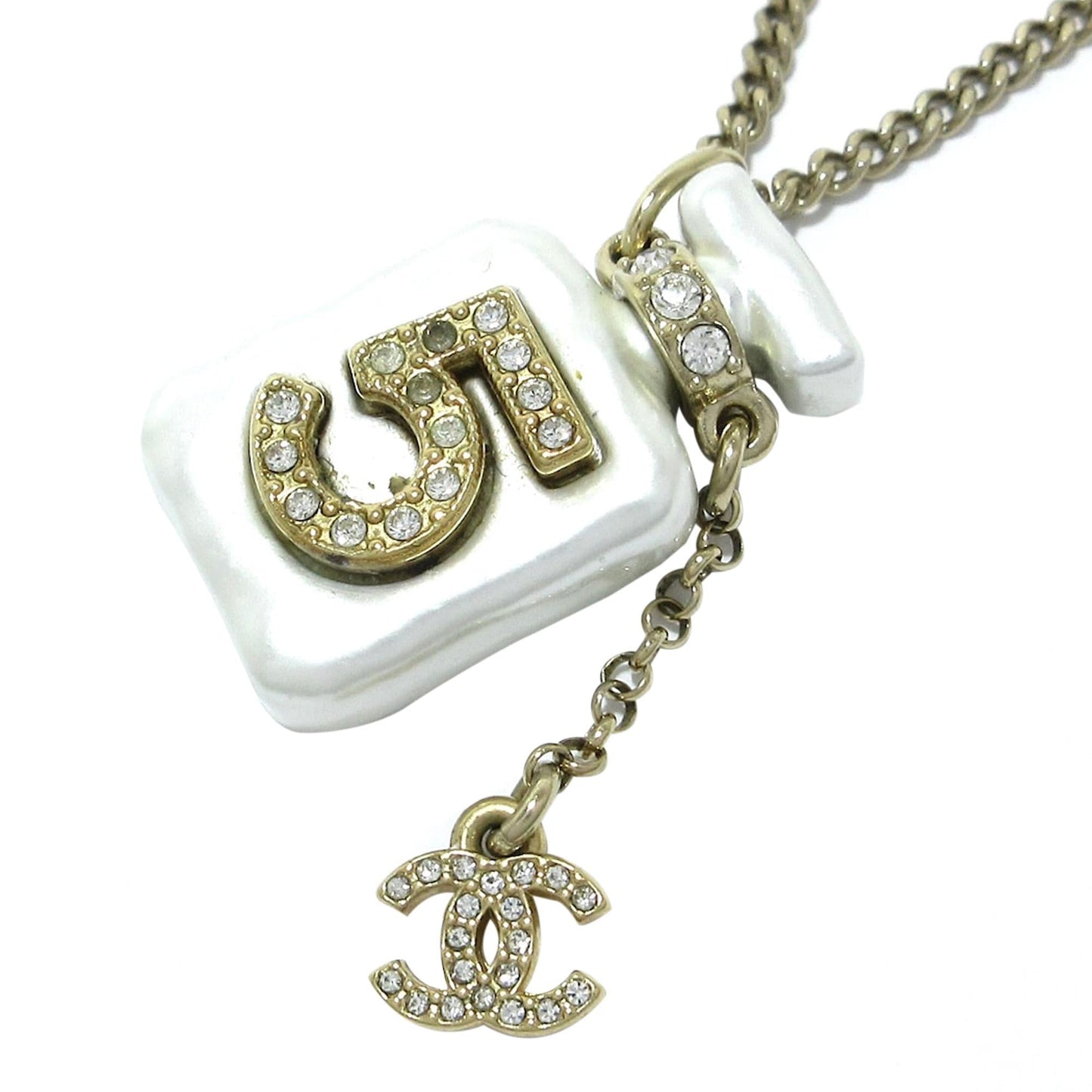 Chanel Chanel No.5 Perfume Bottle Necklace