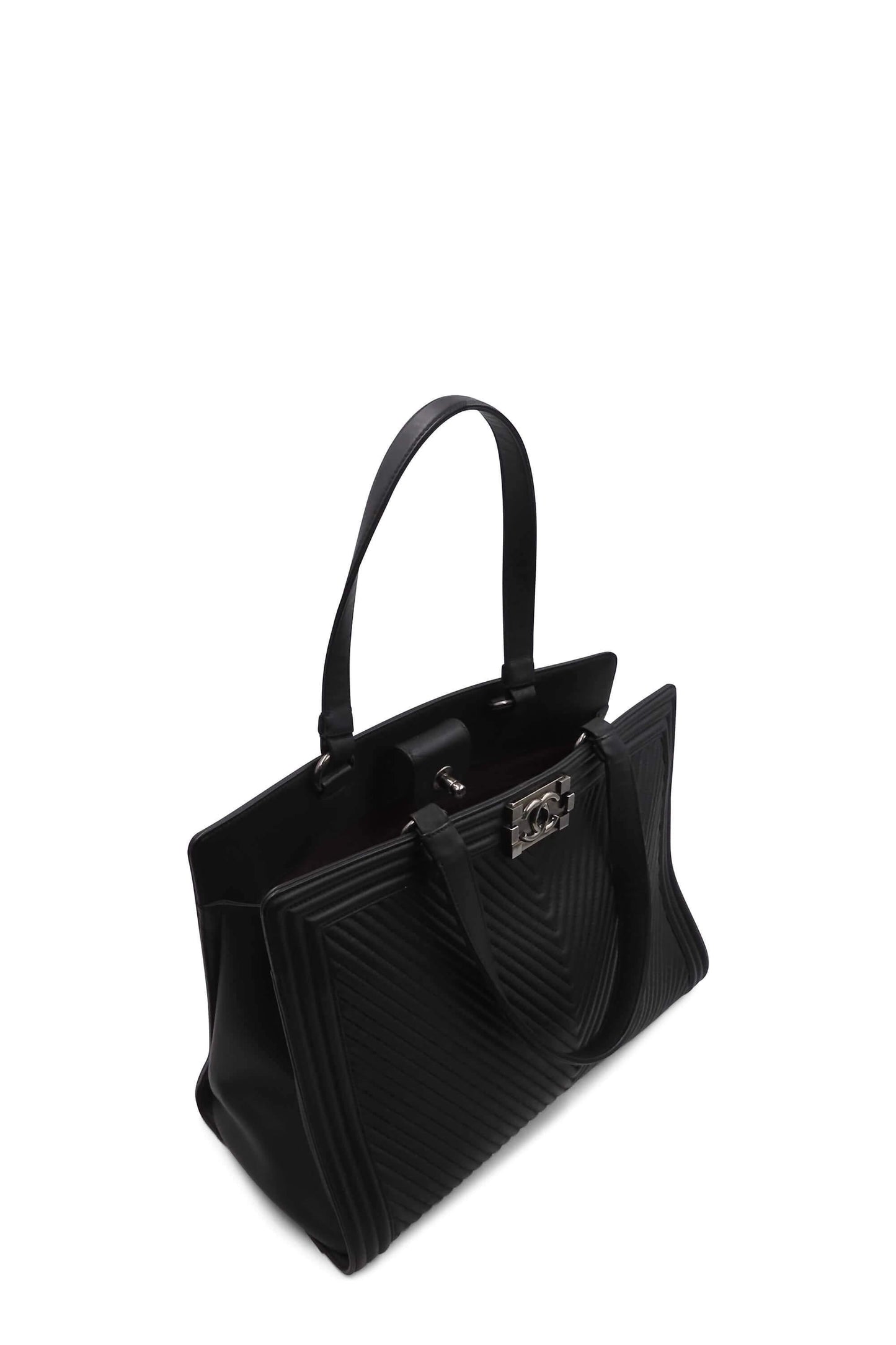 Chevron Boy Shopping Tote