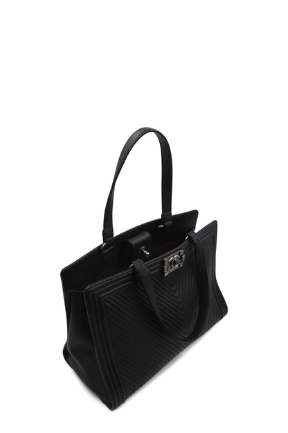 Chevron Boy Shopping Tote