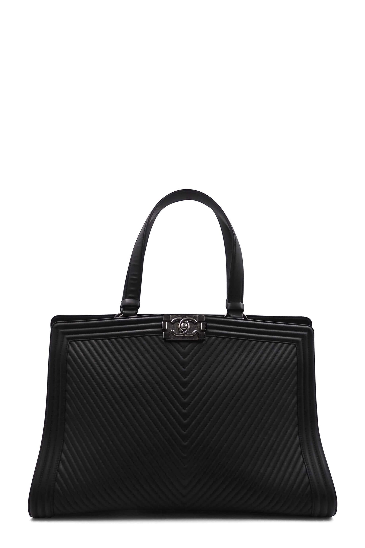 Chevron Boy Shopping Tote