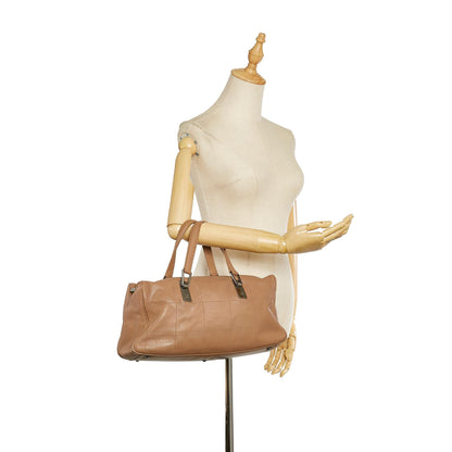 Chanel Choco Bar Caviar Leather Handbag (SHG-25441)