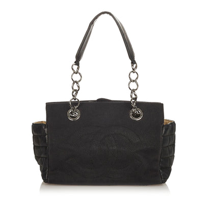 Chanel Choco Bar Mesh Handbag (SHG-26185)