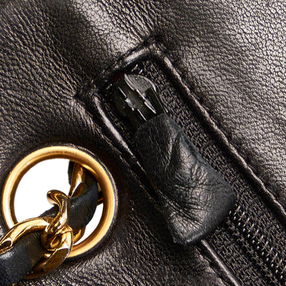 Chanel Classic Lambskin Leather Double Flap Bag (SHG-31300)