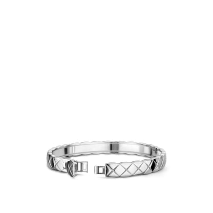 CHANEL COCO CRUSH 18K WHITE GOLD DIAMOND BRACELET