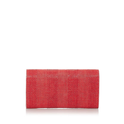 Chanel Deauville Tweed Long Wallet (SHG-29754)
