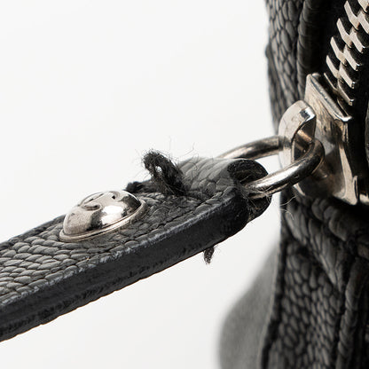 Chanel Distressed Caviar Leather Outdoor Ligne Satchel (SHF-20512)