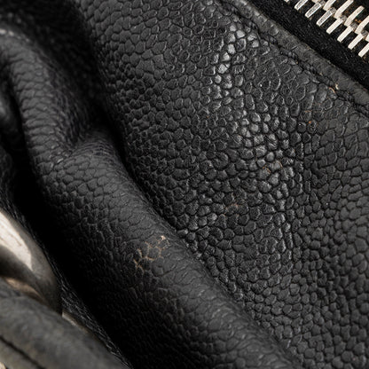 Chanel Distressed Caviar Leather Outdoor Ligne Satchel (SHF-20512)