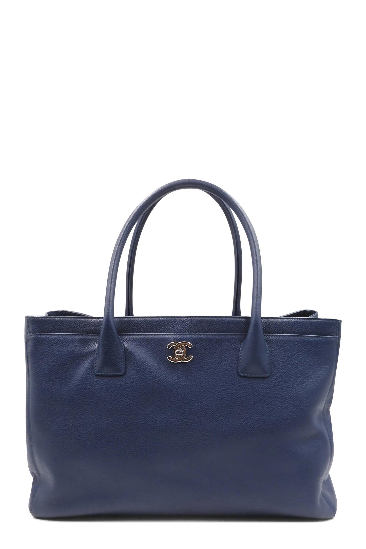 Executive Cerf Tote with Strap Blue