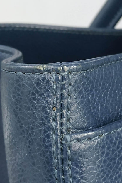 Executive Cerf Tote with Strap Blue