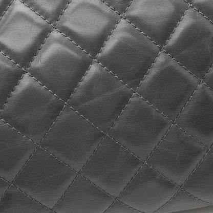 Chanel Glazed Calfskin Accordion Flap Bag (SHF-19847)