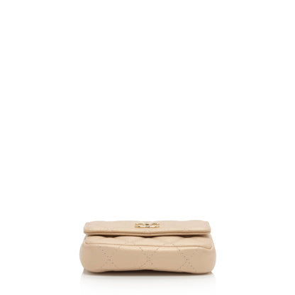 Chanel Iridescent Caviar Leather Pearl On Top Crossbody (SHF-Kp9Lpj)
