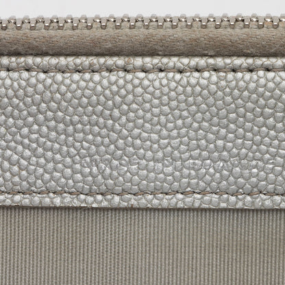 Chanel Iridescent Caviar Leather Vintage Mademoiselle Clutch with Chain (SHF-fdlQlw)