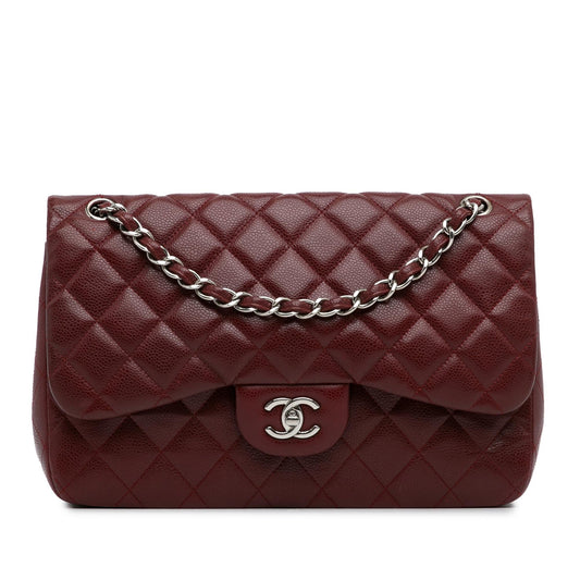 Chanel Jumbo Classic Caviar Double Flap (SHG-KjVUlS)