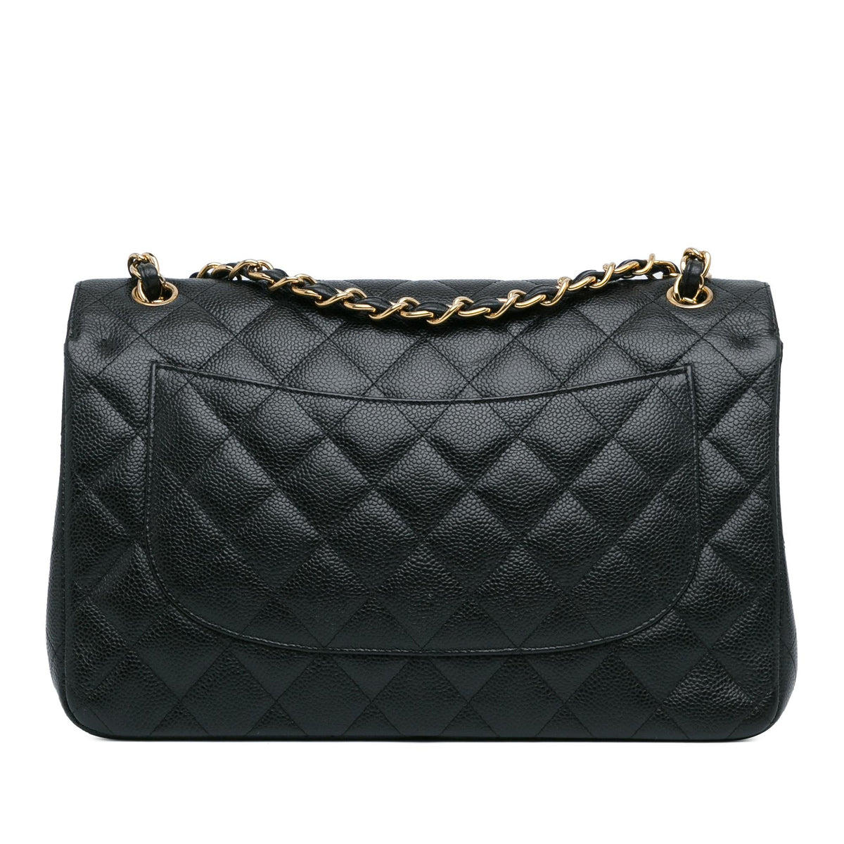 Chanel Jumbo Classic Caviar Double Flap (SHG-DrtEqA)