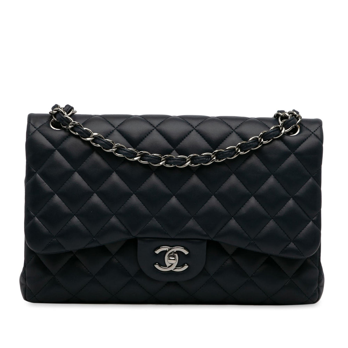 Chanel Jumbo Classic Lambskin Double Flap (SHG-6ybnBt)