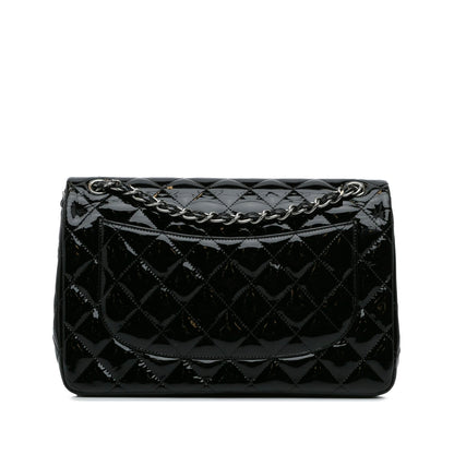 Chanel Jumbo Classic Patent Double Flap
