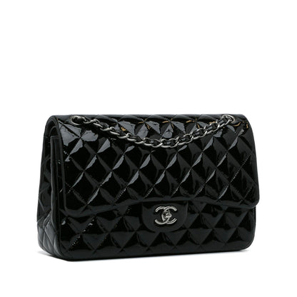 Chanel Jumbo Classic Patent Double Flap
