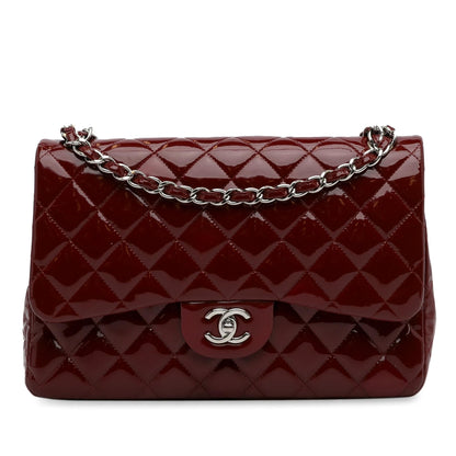 Chanel Jumbo Classic Patent Double Flap (SHG-xpIJe0)