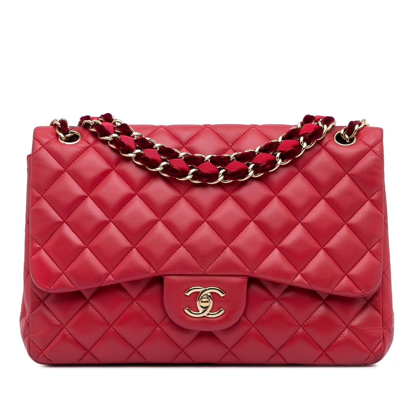 Chanel Jumbo Joined Chain Flap Bag