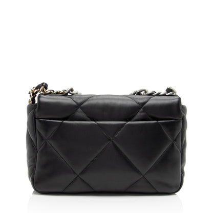 Chanel Lambskin 19 Medium Flap Shoulder Bag