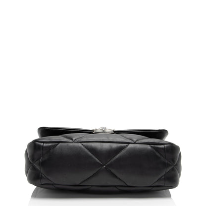 Chanel Lambskin 19 Medium Flap Shoulder Bag