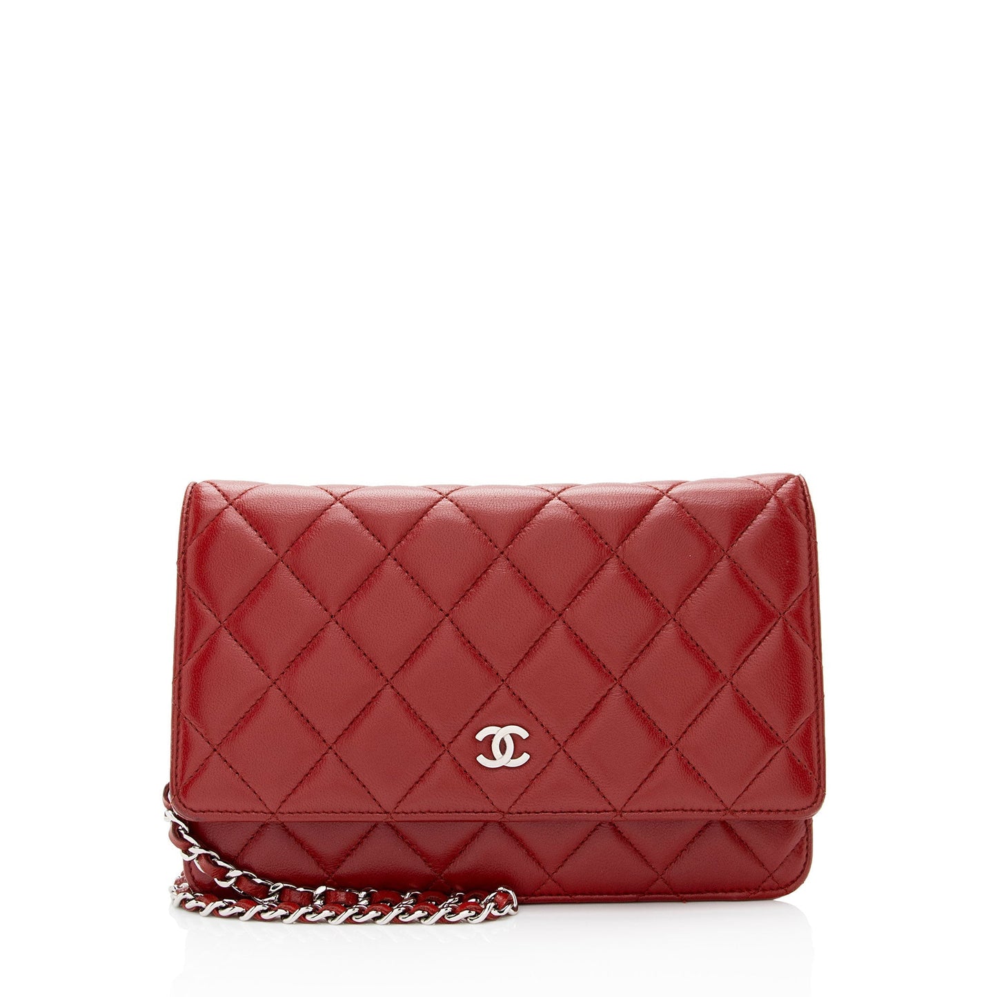 Chanel Lambskin Classic Wallet on Chain Bag (SHF-dAO7ph)