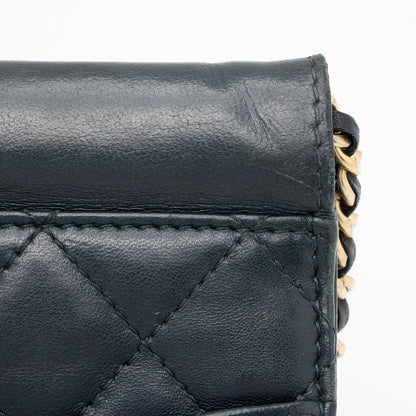 Chanel Lambskin Crossing Times Mini Flap Bag (SHF-Tv2M1K)