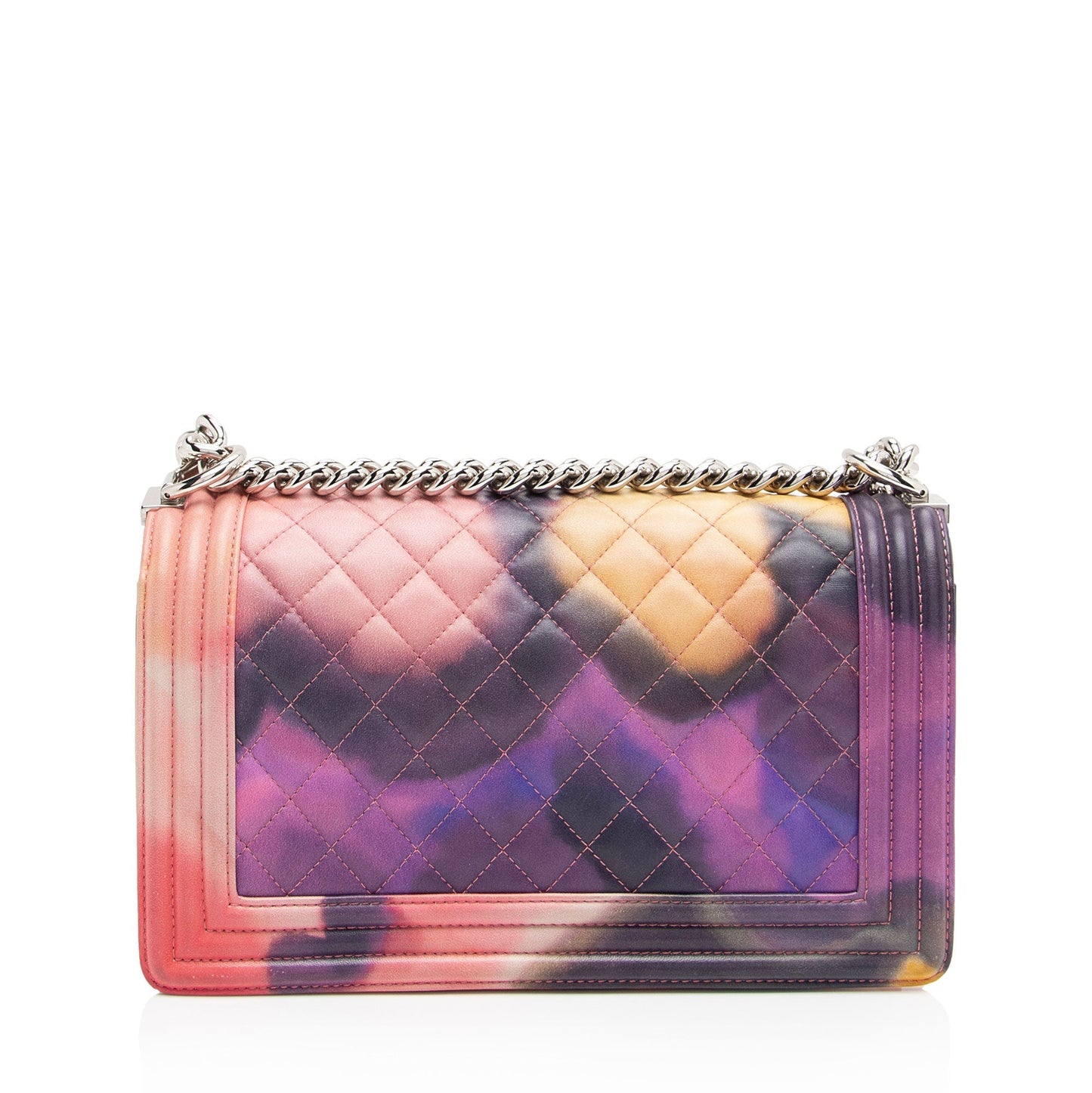 Chanel Lambskin Flower Power Old Medium Boy Bag