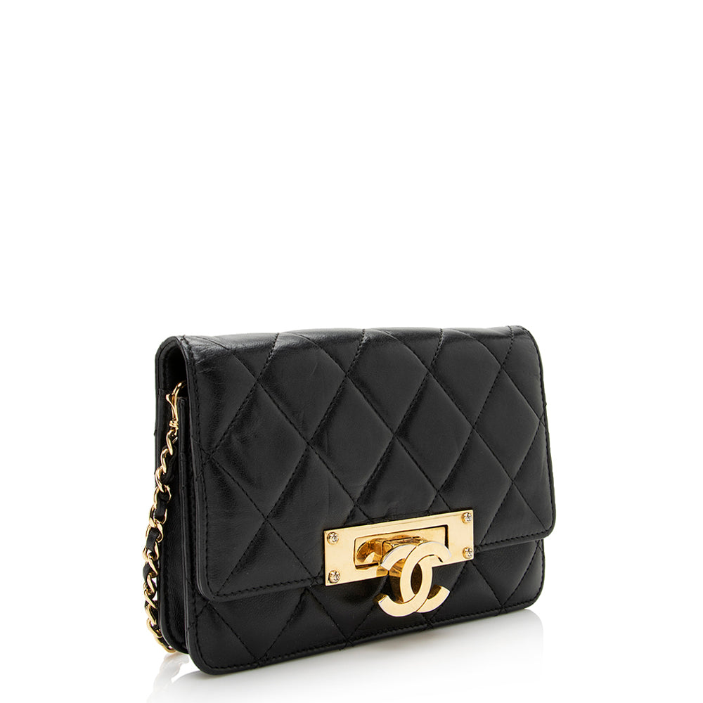 Chanel Lambskin Golden Class Wallet on Chain Bag - FINAL SALE (SHF-21986)