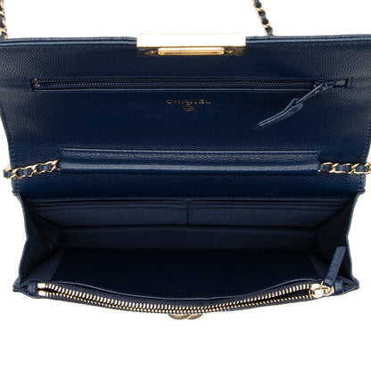 Chanel Lambskin Golden Class Wallet on Chain Bag (SHF-14831)