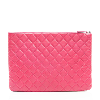 Chanel Lambskin Large O-Case