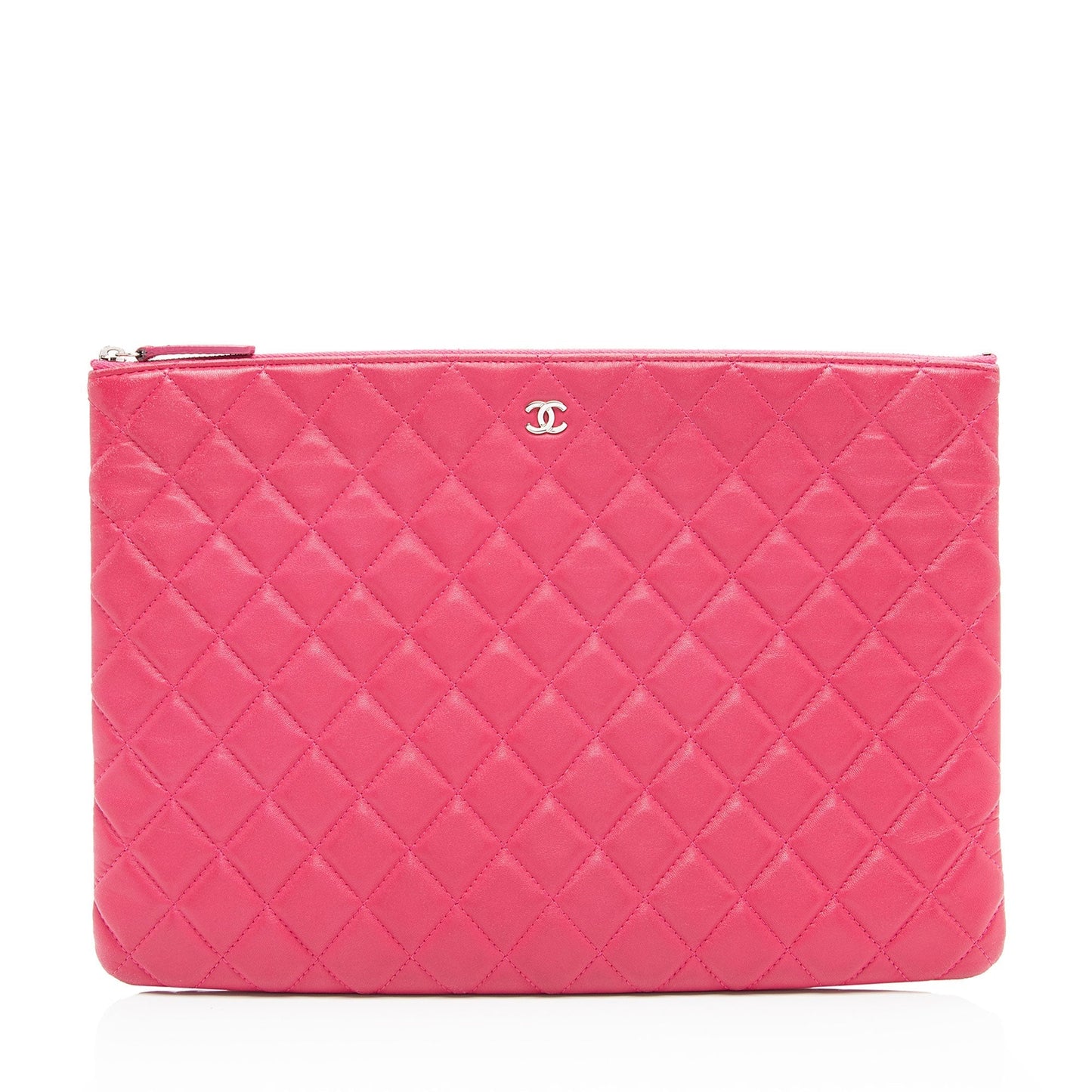 Chanel Lambskin Large O-Case