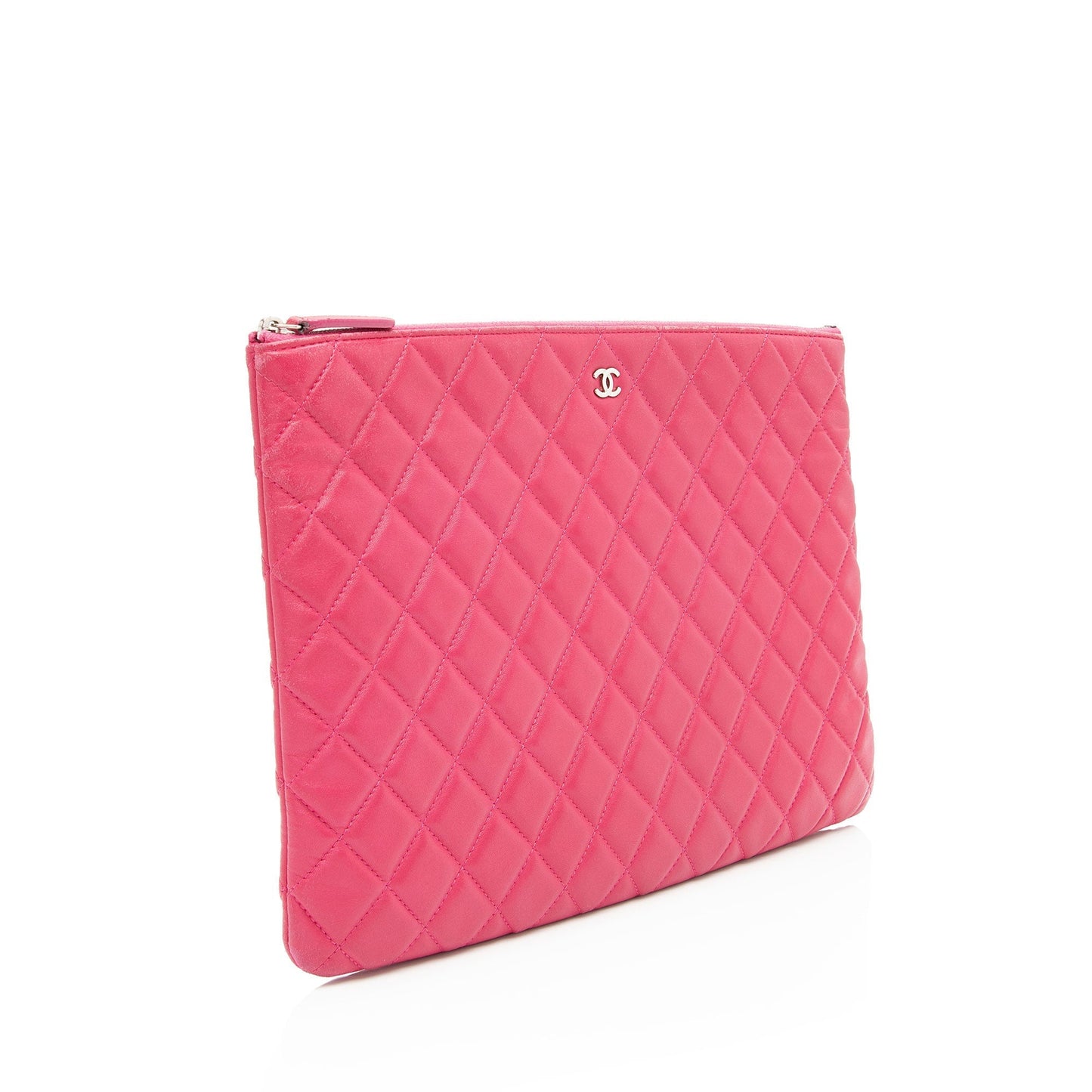Chanel Lambskin Large O-Case