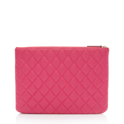 Chanel Lambskin Medium O-Case