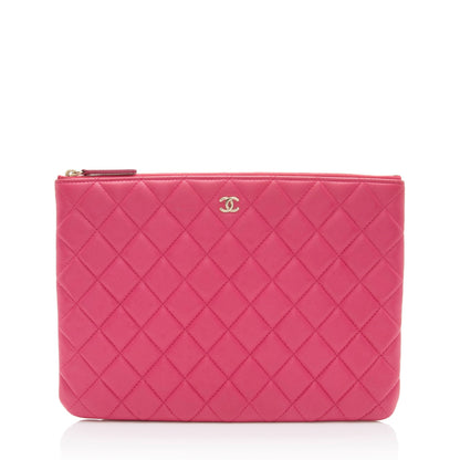 Chanel Lambskin Medium O-Case
