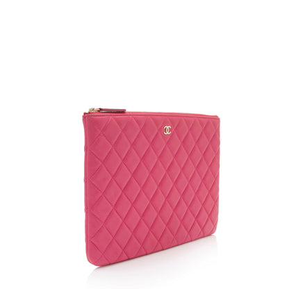 Chanel Lambskin Medium O-Case