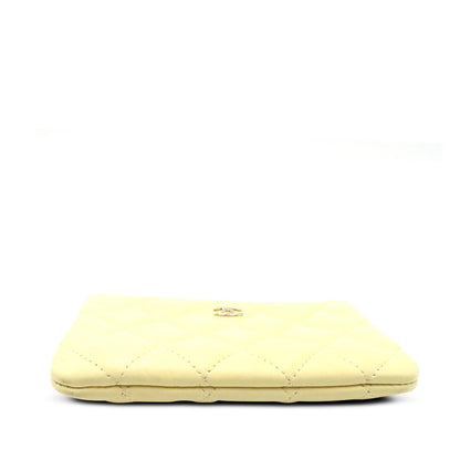 Chanel Lambskin Mini O Case Pouch (SHG-ubGuHV)