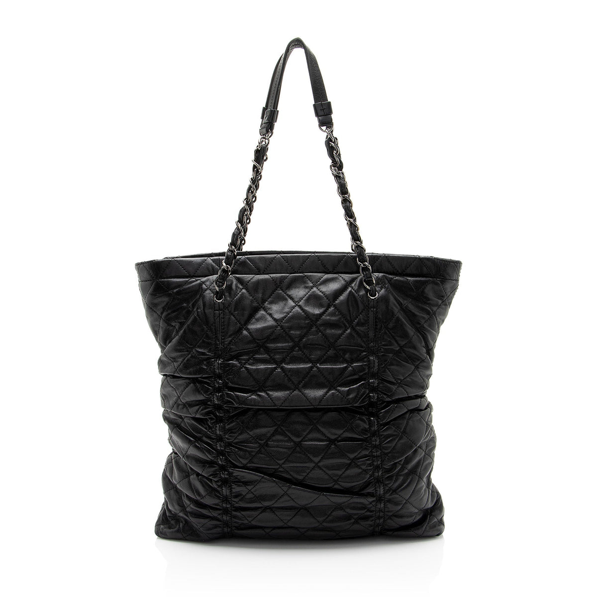 Chanel Lambskin Sharpei N/S Tote (SHF-KFbZTz)