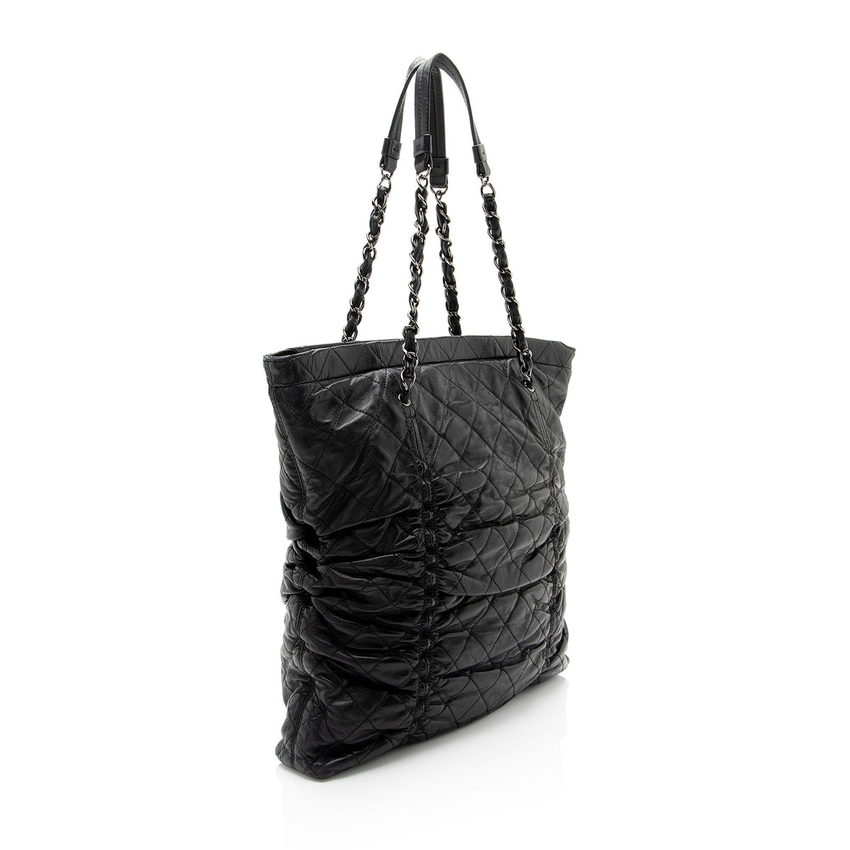 Chanel Lambskin Sharpei N/S Tote (SHF-KFbZTz)