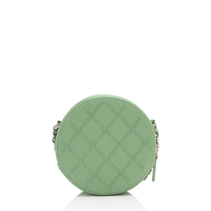 Chanel Lambskin Ultimate Stitch Round Clutch with Chain (SHF-CwiD7y)