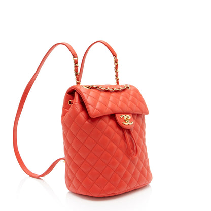 Chanel Lambskin Urban Spirit Small Backpack (SHF-cbCZkk)