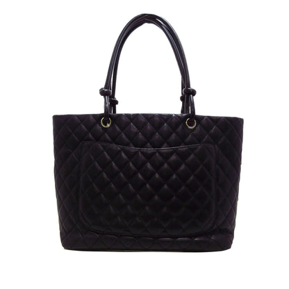 Chanel Large Lambskin Cambon Ligne Tote