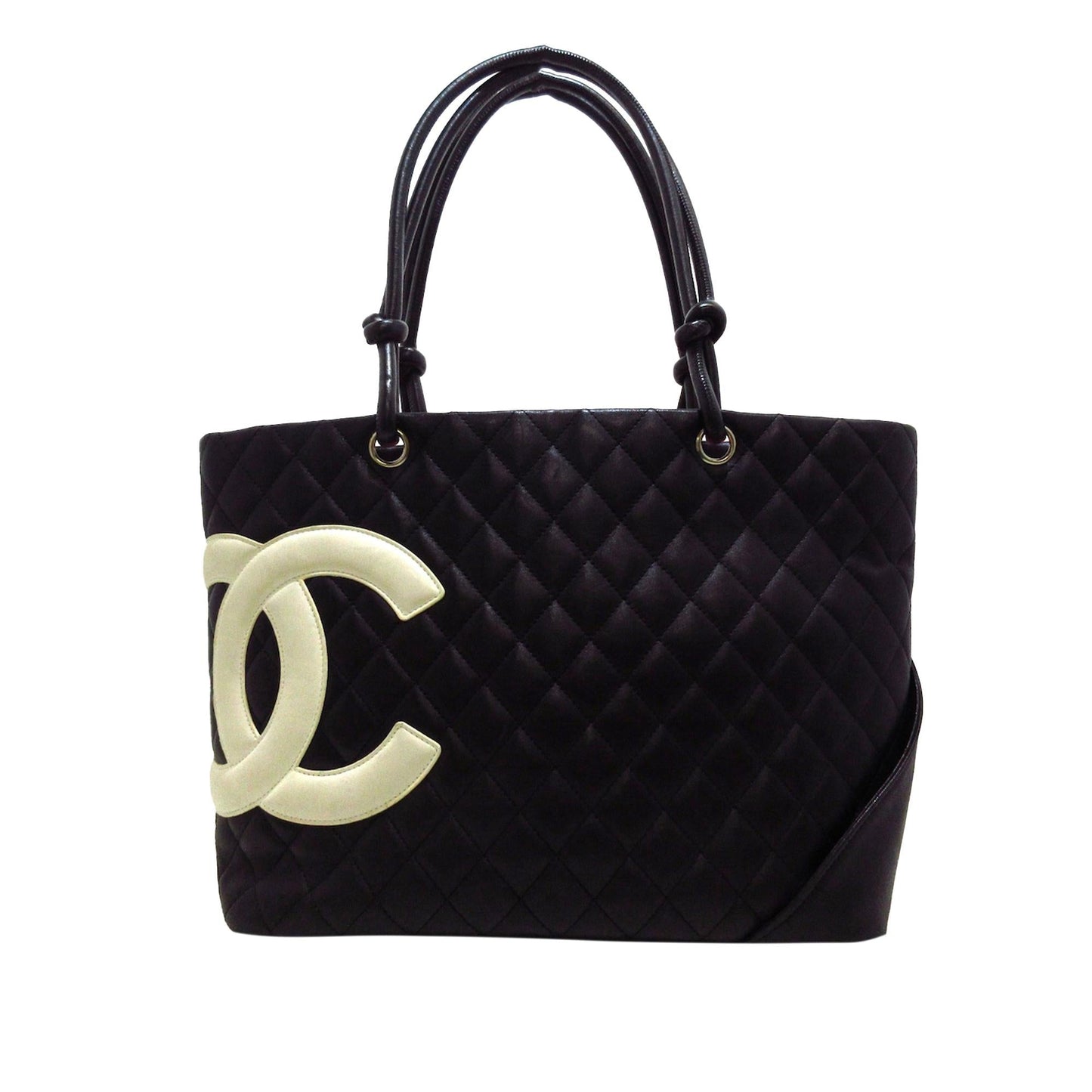 Chanel Large Lambskin Cambon Ligne Tote