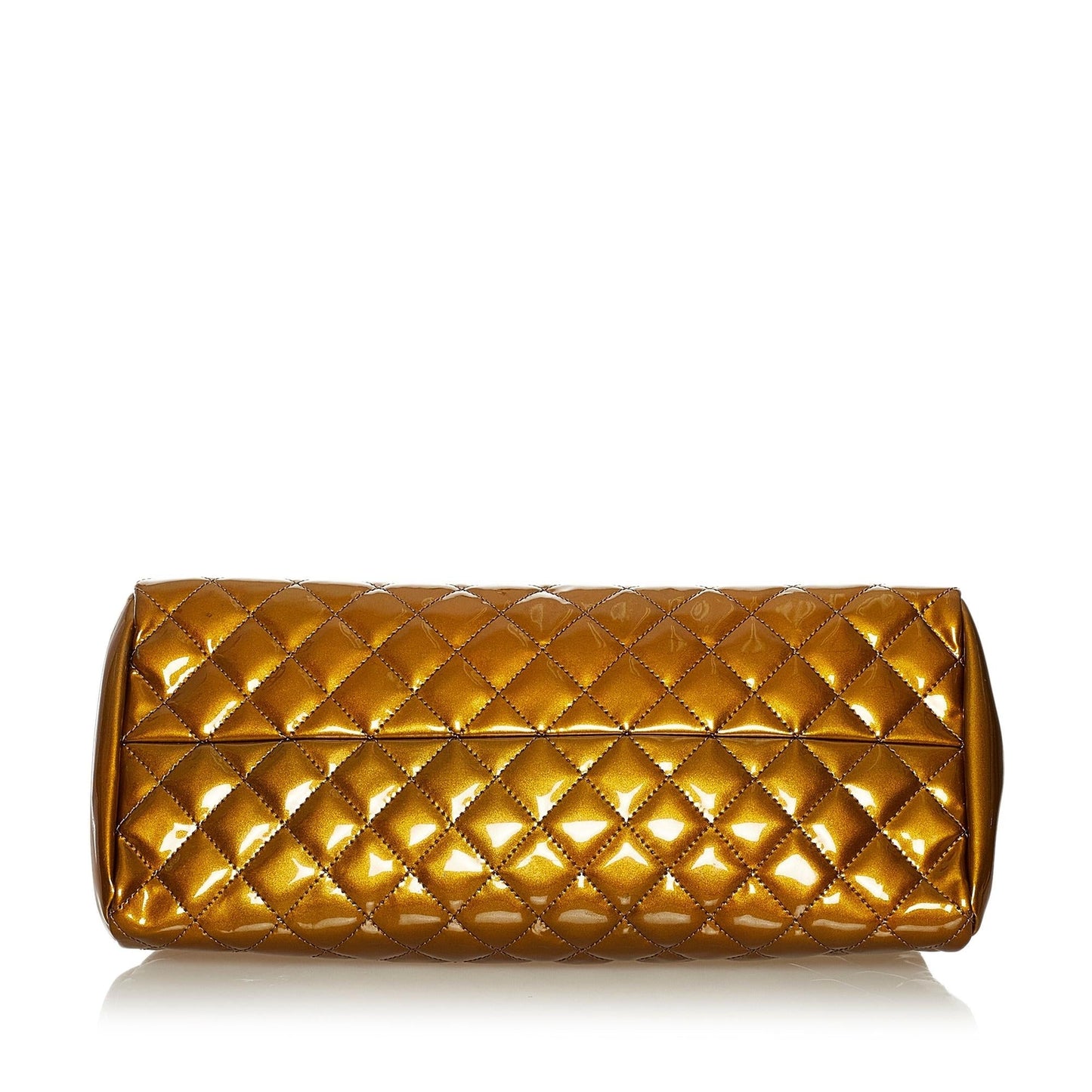Chanel Mademoiselle Lambskin Leather Bowling Bag (SHG-34405)