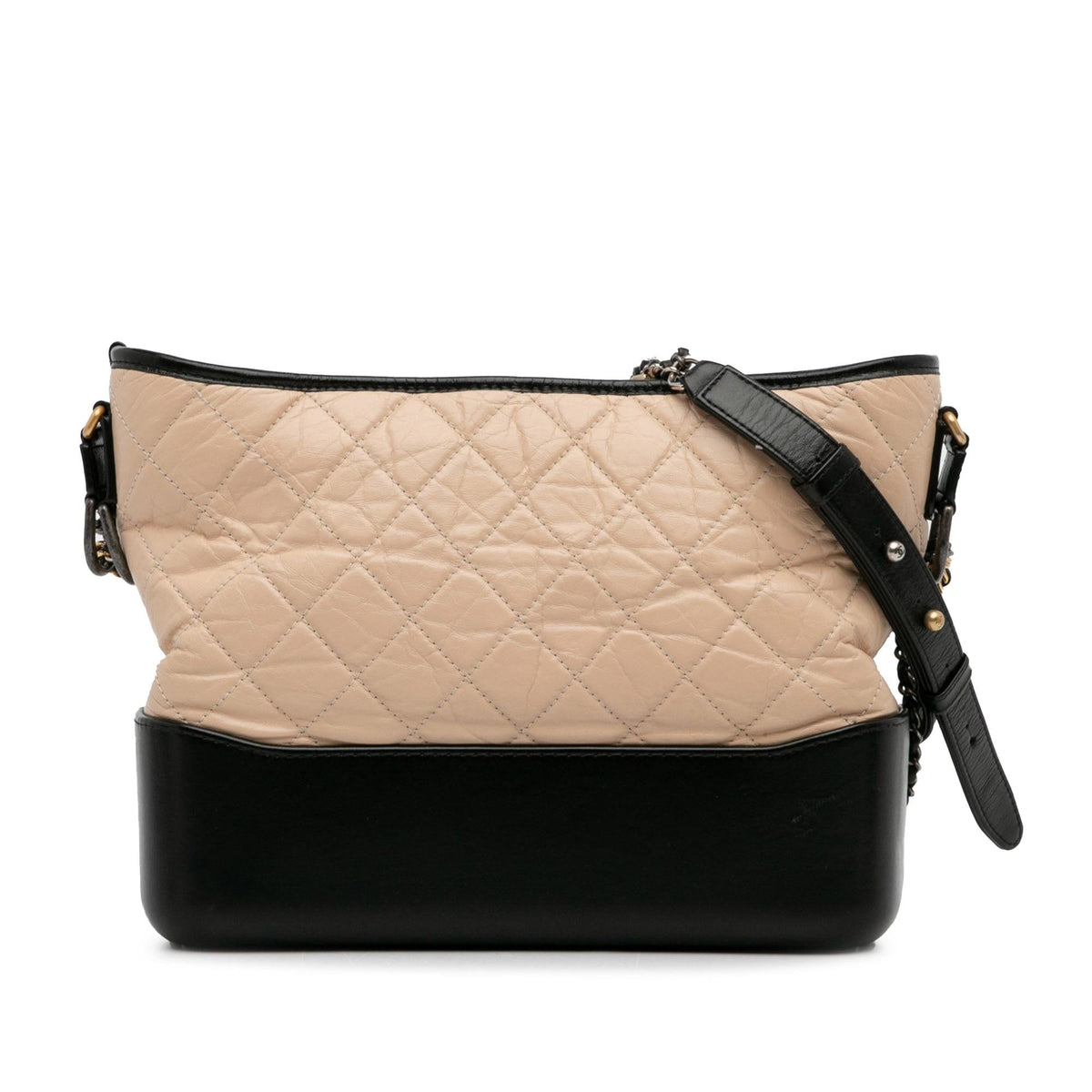 Chanel Medium Bicolor Lambskin Gabrielle Crossbody (SHG-QKTp7c)