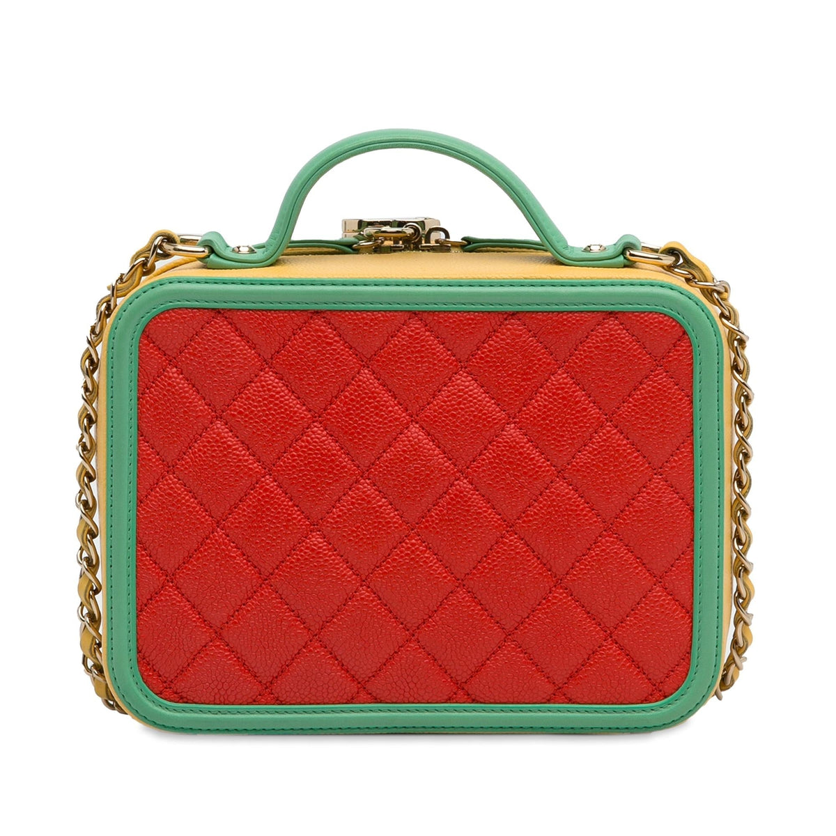 Chanel Medium CC Caviar Filigree Vanity Case (SHG-PrxVRk)