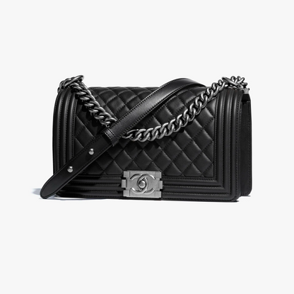 Chanel MEDIUM CAVIAR QUILTED BOY Bag