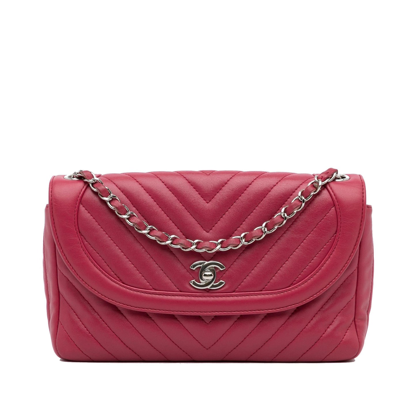 Chanel Medium Chevron Single Flap
