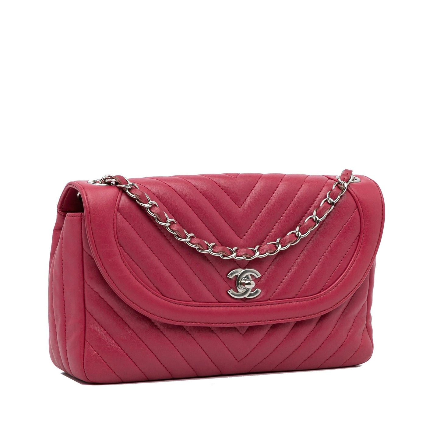 Chanel Medium Chevron Single Flap