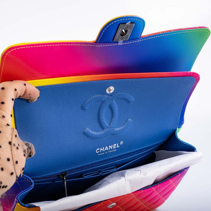 Chanel Medium Classic Flap Bag Rainbow 23C (Cruise Collection)